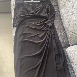 Lauren Ralph Lauren Black Long Sleeve Dress